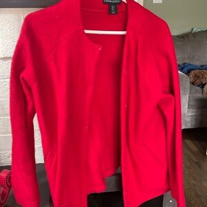 Beautiful Red sweater jacket